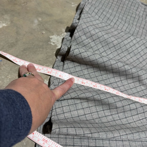 Ralph Lauren Wool‎ Skirt Size 4 Plaid Flare Peplum Equestrian Gilmore Girls Fall - Picture 5 of 5